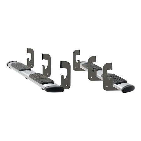Luverne Truck Equipment REGAL 7 OVAL STEPS POLISHED 477088-401443